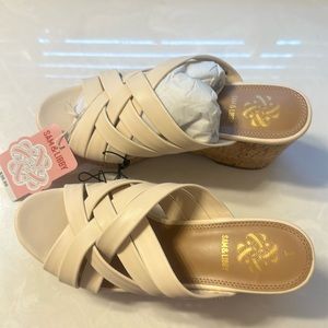 Sam & Libby Wedge Heel Sandals